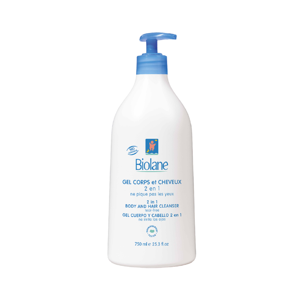 Biolane Shampoo 2 In 1 Gel Corps Et Cheveux 750ml – SKINTOC