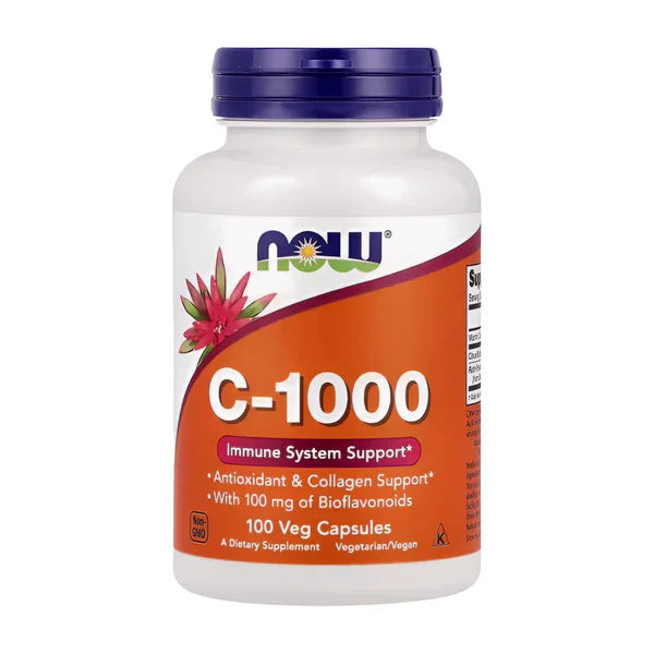 Now Vitamin C-1000 Sustained Release 100 Tablets