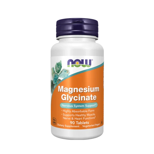Now Magnesium Glycinate 180 Tablets