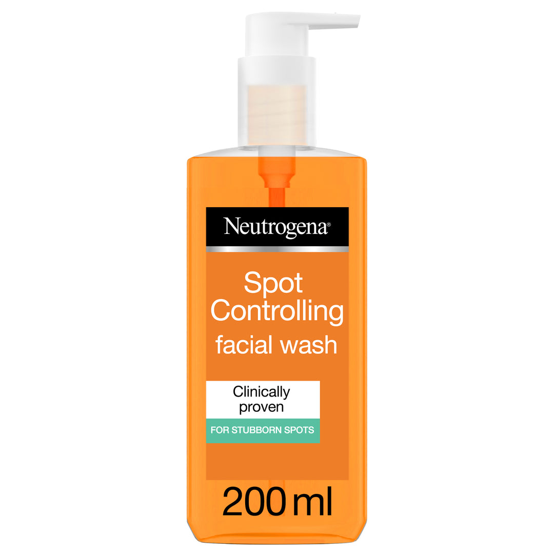 Neutrogena Spot Controlling Oil Free Facial Wash 200Ml