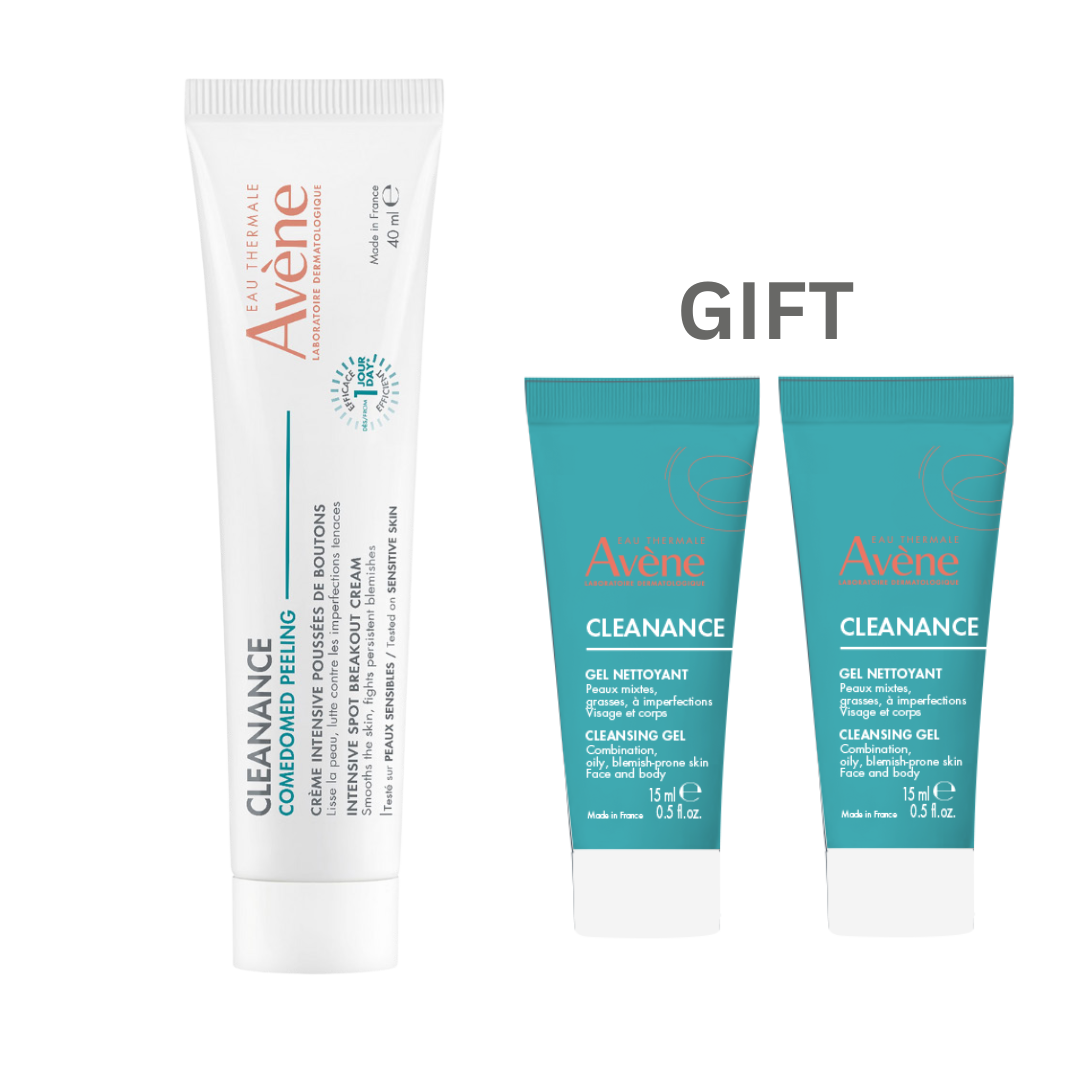 Buy Avene Cleanance Comedomed Peeling Spot Crem Get 30mL Cleanance Gel
