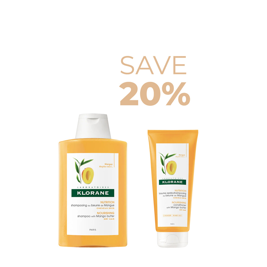 Klorane Mango: Buy Shampoo 200mL + Conditioner Get 20% OFF