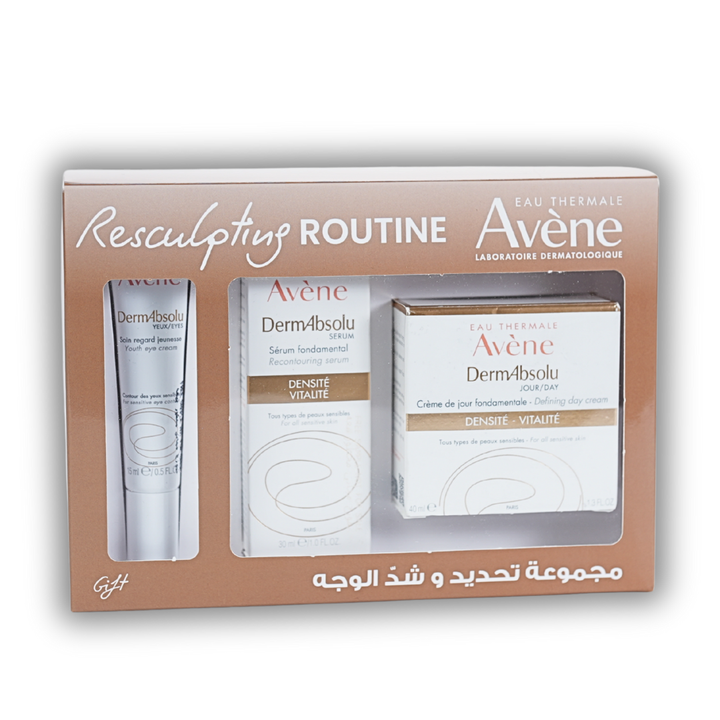 Avène Dermabsolu Serum 30Ml + Dermabsolu Crème De Jour 40Ml + Free Dermabsolu Yeux 15Ml