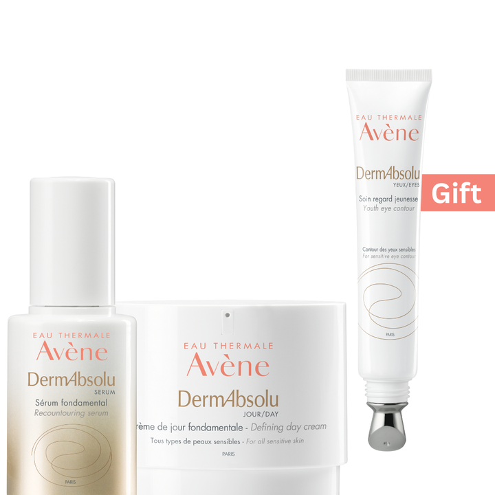 Avène Dermabsolu Serum 30Ml + Dermabsolu Crème De Jour 40Ml + Free Dermabsolu Yeux 15Ml