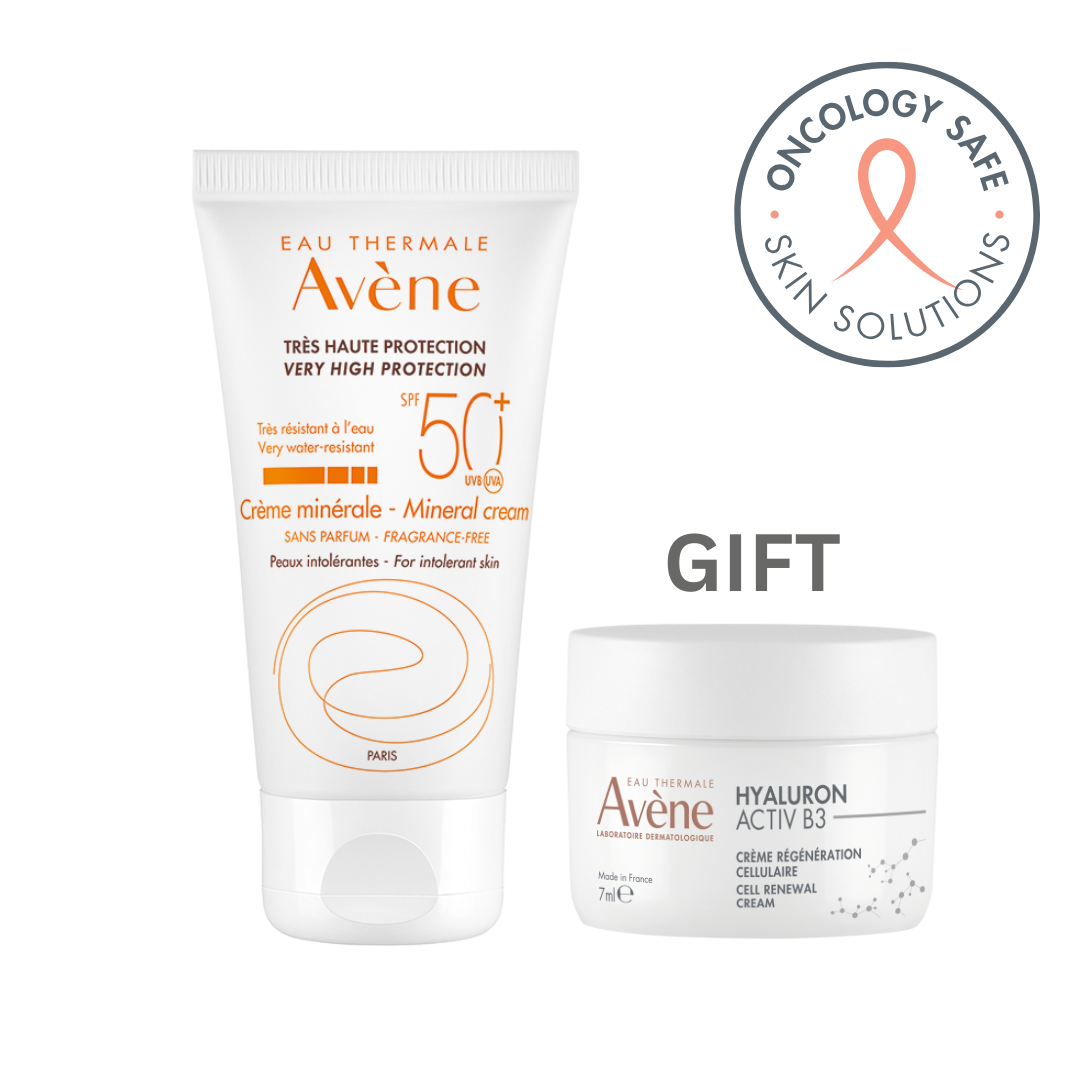 Buy Avene Mineral Cream Spf 50+ Get Avene Hyaluron Activ B3 Day 7mL