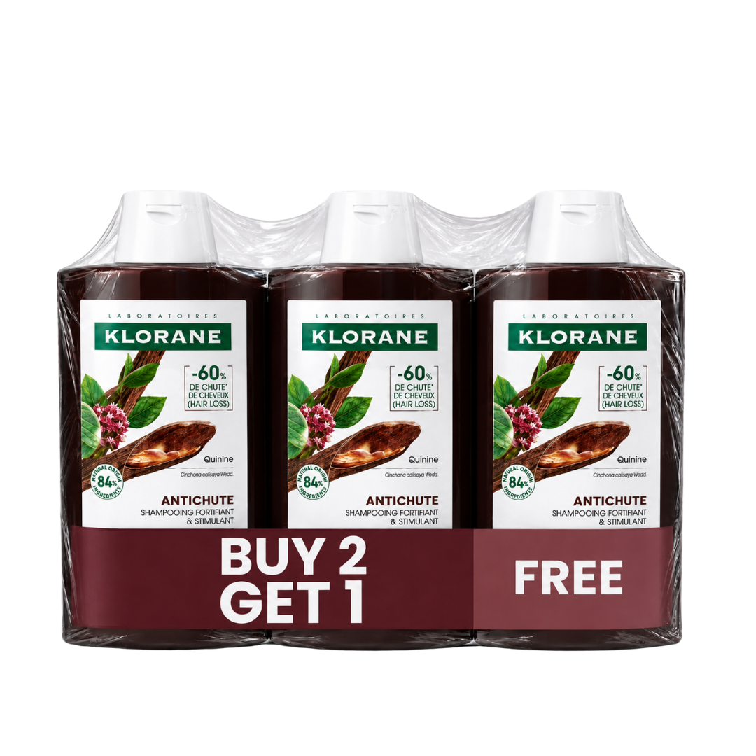 Klorane Quinine Hairloss Shampoo 400mL Buy 2 Get 1 FREE