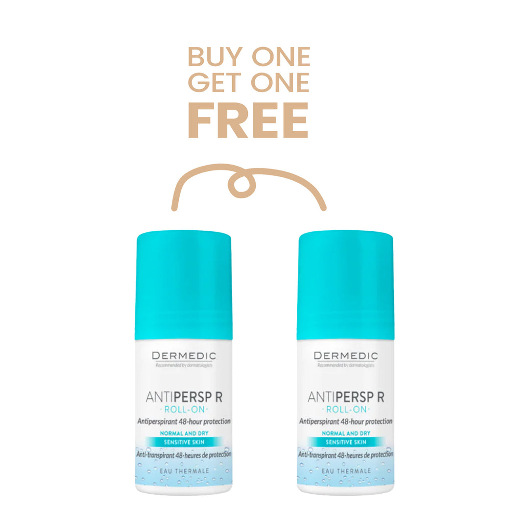 Buy 1 Get 1 FREE: Buy Dermedic Antiperspirant Roll On 48Hour Protection 60Ml Get 1 For Free