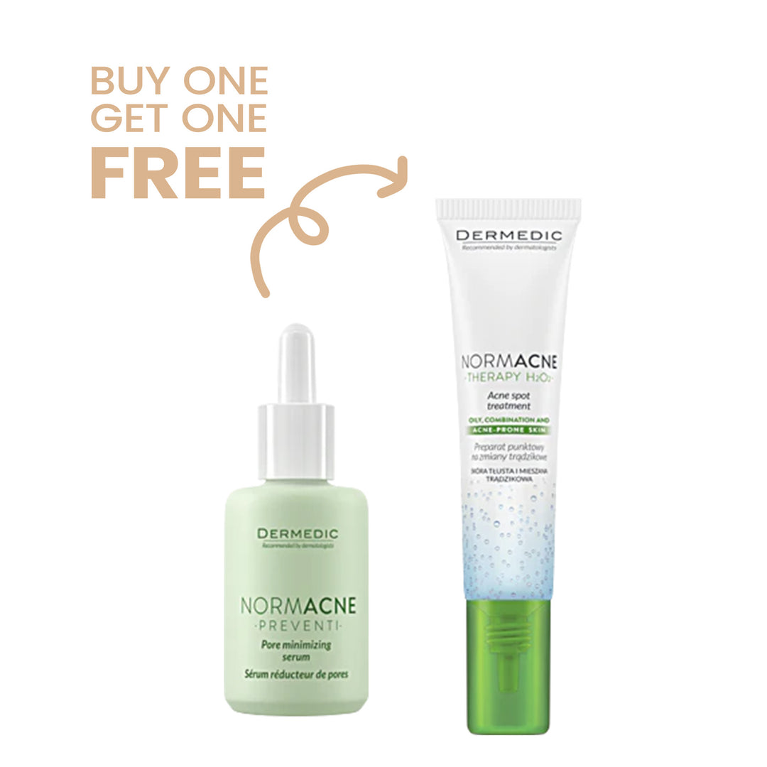 Dermedic Normacne Buy Pore Minimizing Serum 30Ml Get Dermedic Normacne Acne Spot Treatment 15Ml For Free