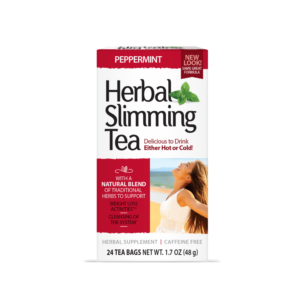 Herbal Slimming Tea 21st Century Peppermint 24 Teabags