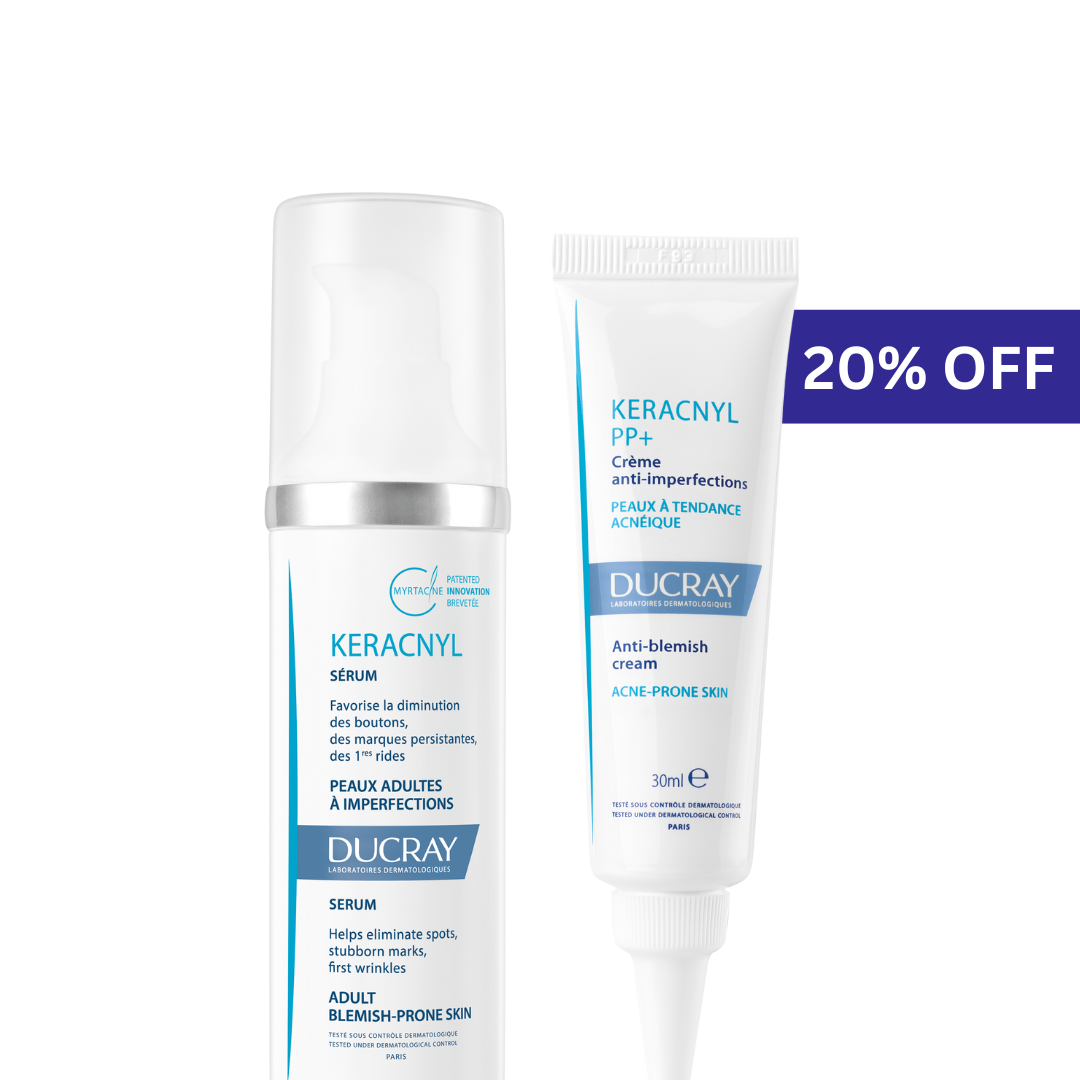 Ducray Keracnyl PP+ Crème 30 Ml + Serum 30 Ml (20% Discount On Kit)