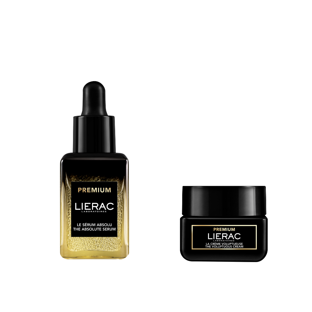 Buy Lierac Premium Serum 30mL & Get Lierac Premium Voluptuous Cream 20mL For Free