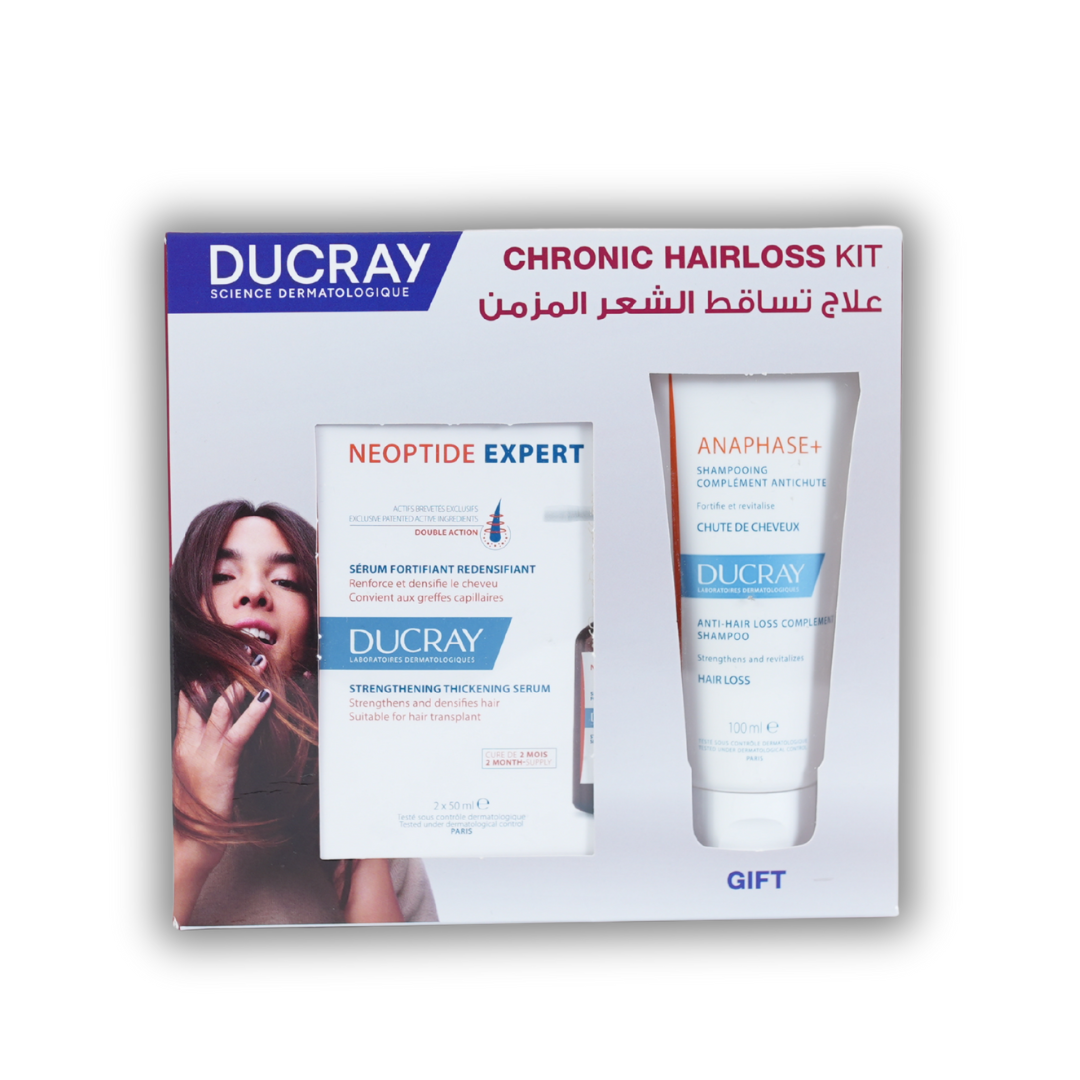 Ducray Neoptide Expert 2X50 Ml + Free Anaphase Shampoo 100Ml