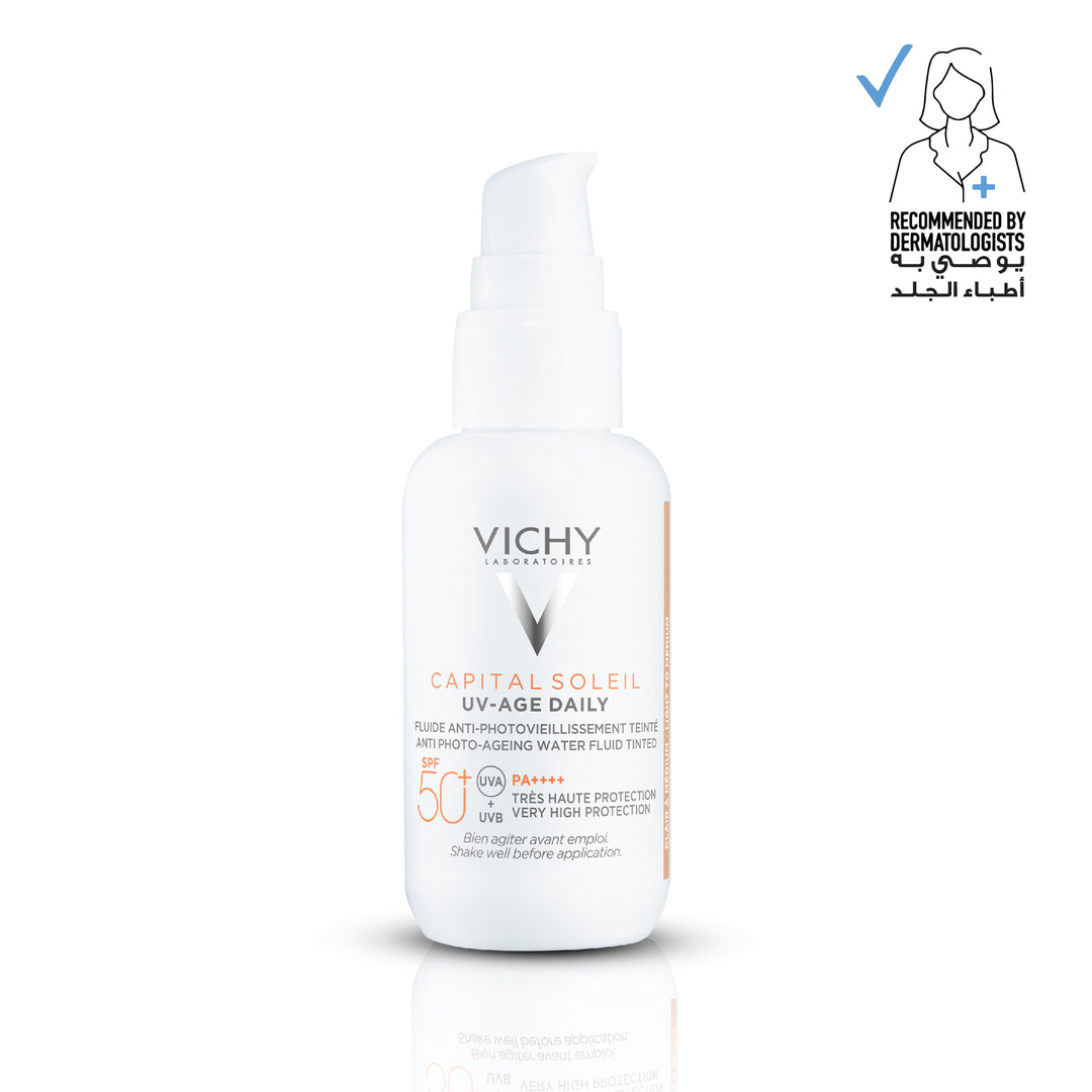 Vichy Capital Soleil UV - Age Tinted Anti Ageing Sunscreen SPF 50+ with Niacinamide 40ml