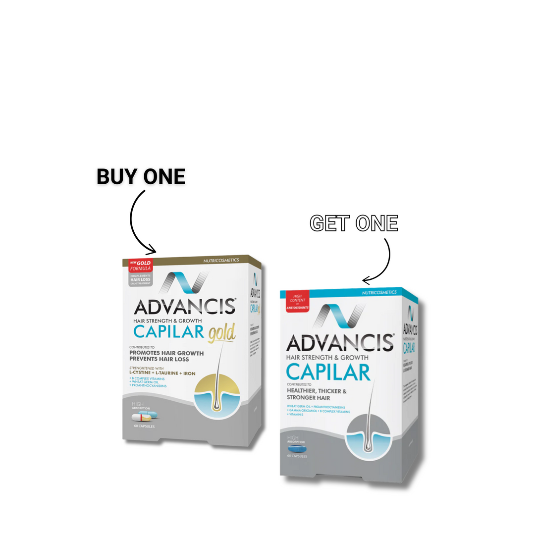 Advancis Capilar Gold Hair Loss Bundle Buy 1 Get 1 Free