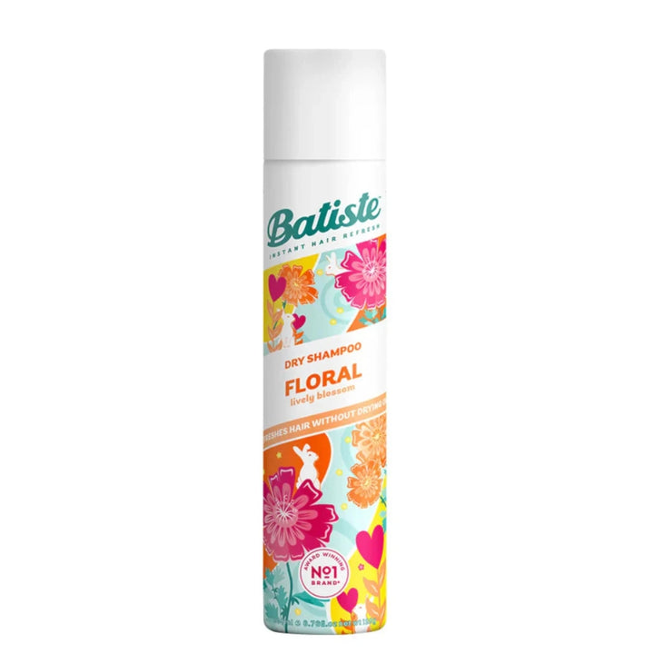 Batiste Dry Shampoo Floral Essence 200ml + FREE Batiste Blush 50mL