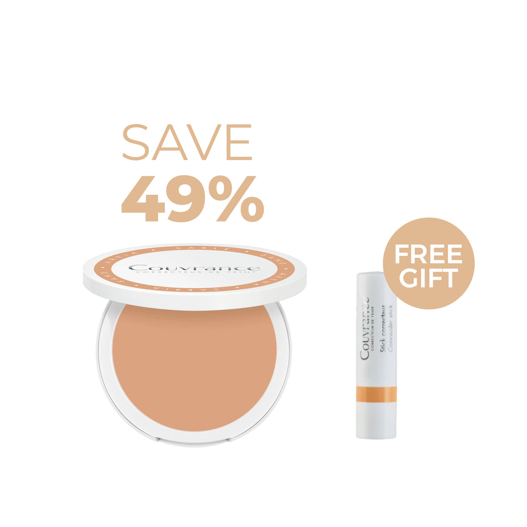 Avene Couvrance Compact Sable Buy 1 Get Stick Correcteur Corail Free