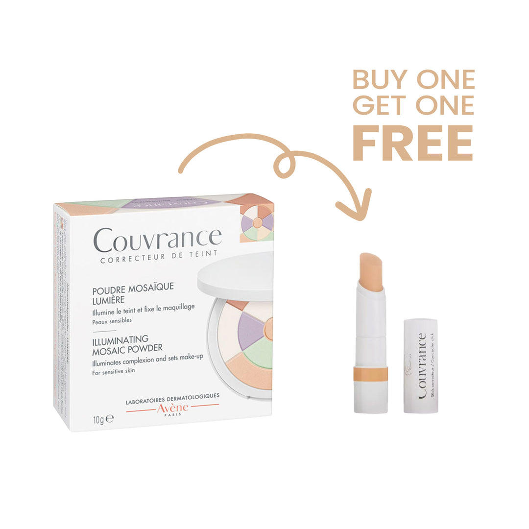 Buy 1 Get 1 FREE: Buy Avene Couvrance Poudre Get Avene Couvrance Stick Correcteur Corail For Free