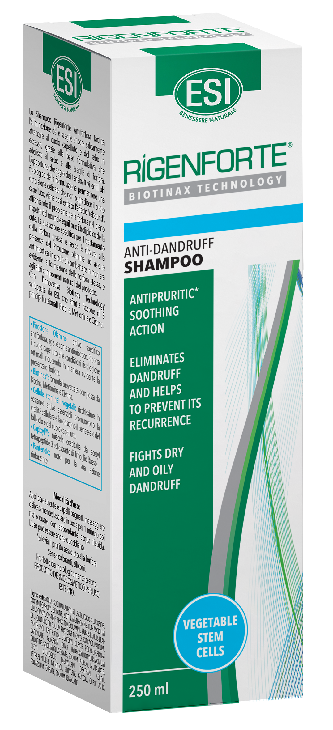 Rigenforte Anti-Dandruff Shampoo 250mL