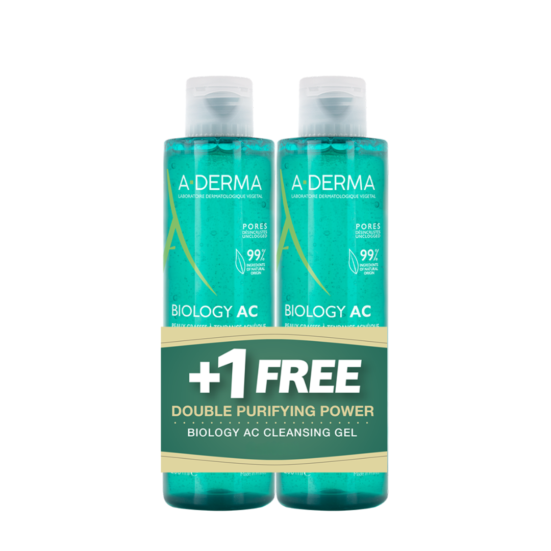 Aderma Biology AC Foaming Gel 200mL BUY 1 GET 1 FREE