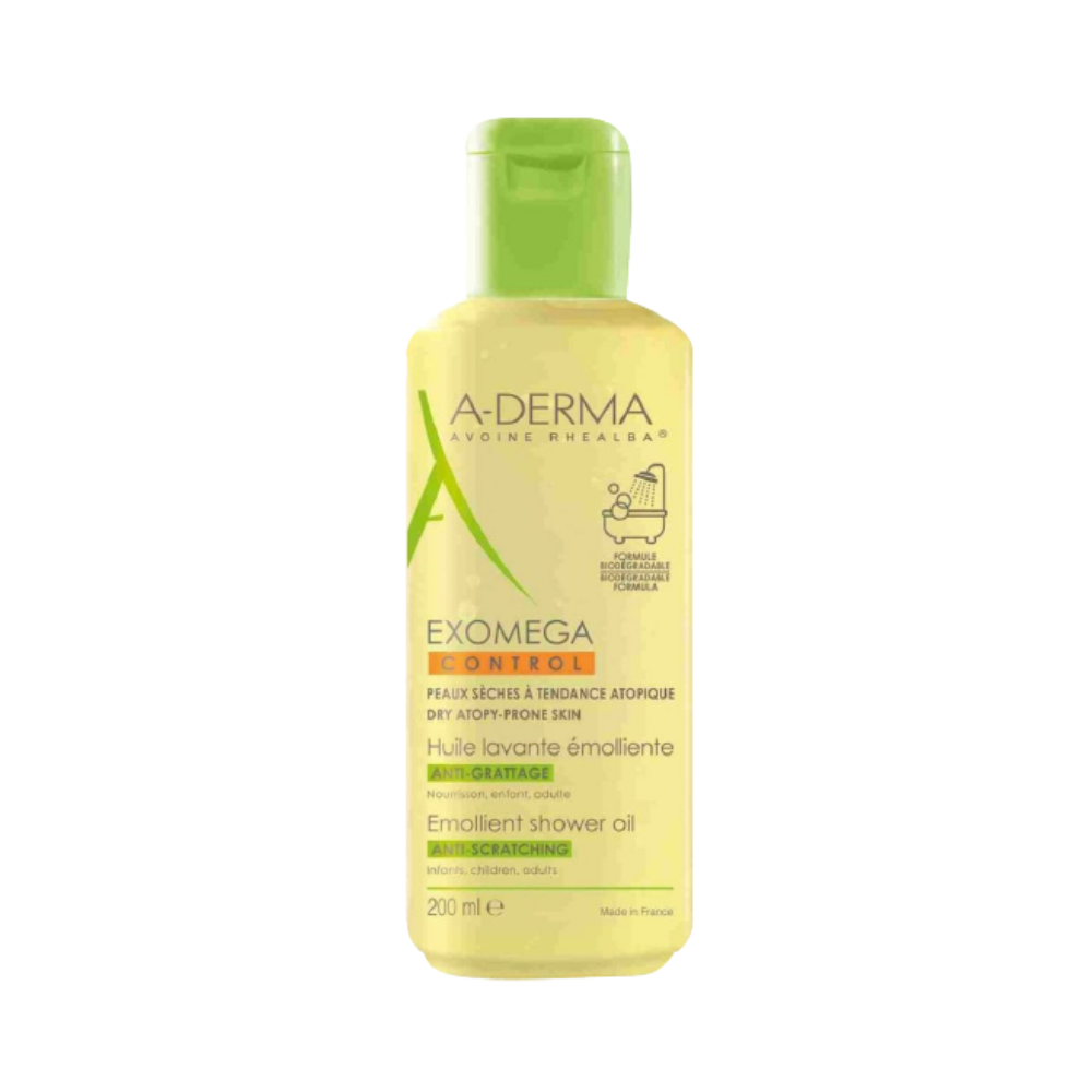 Aderma Exomega Control Emollient Shower Oil