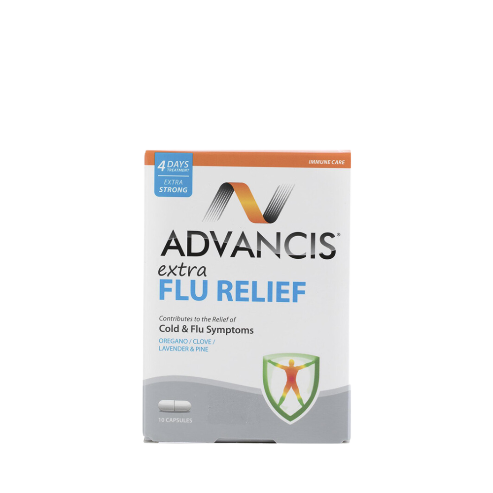 Advancis Extra Flu Relief-10 Caps