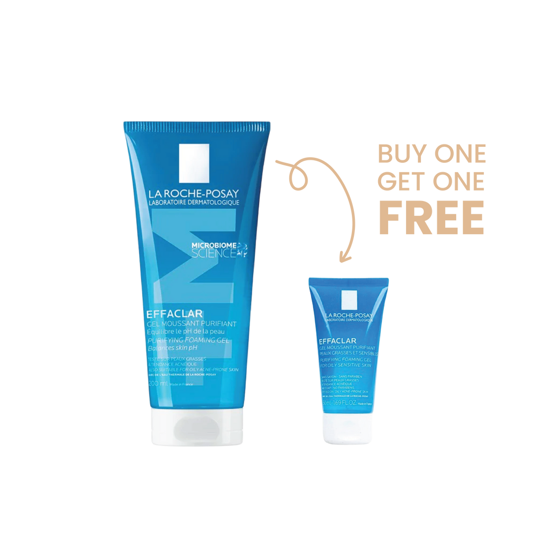 Buy La Roche Posay Effaclar Gel 200mL Get Effaclar 50mL for FREE