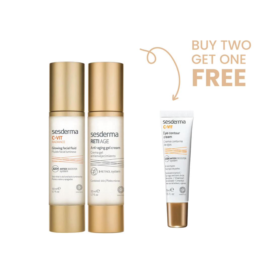 Sesderma C-Vit & RetiAge Bundle Buy 2 Get 1 Free