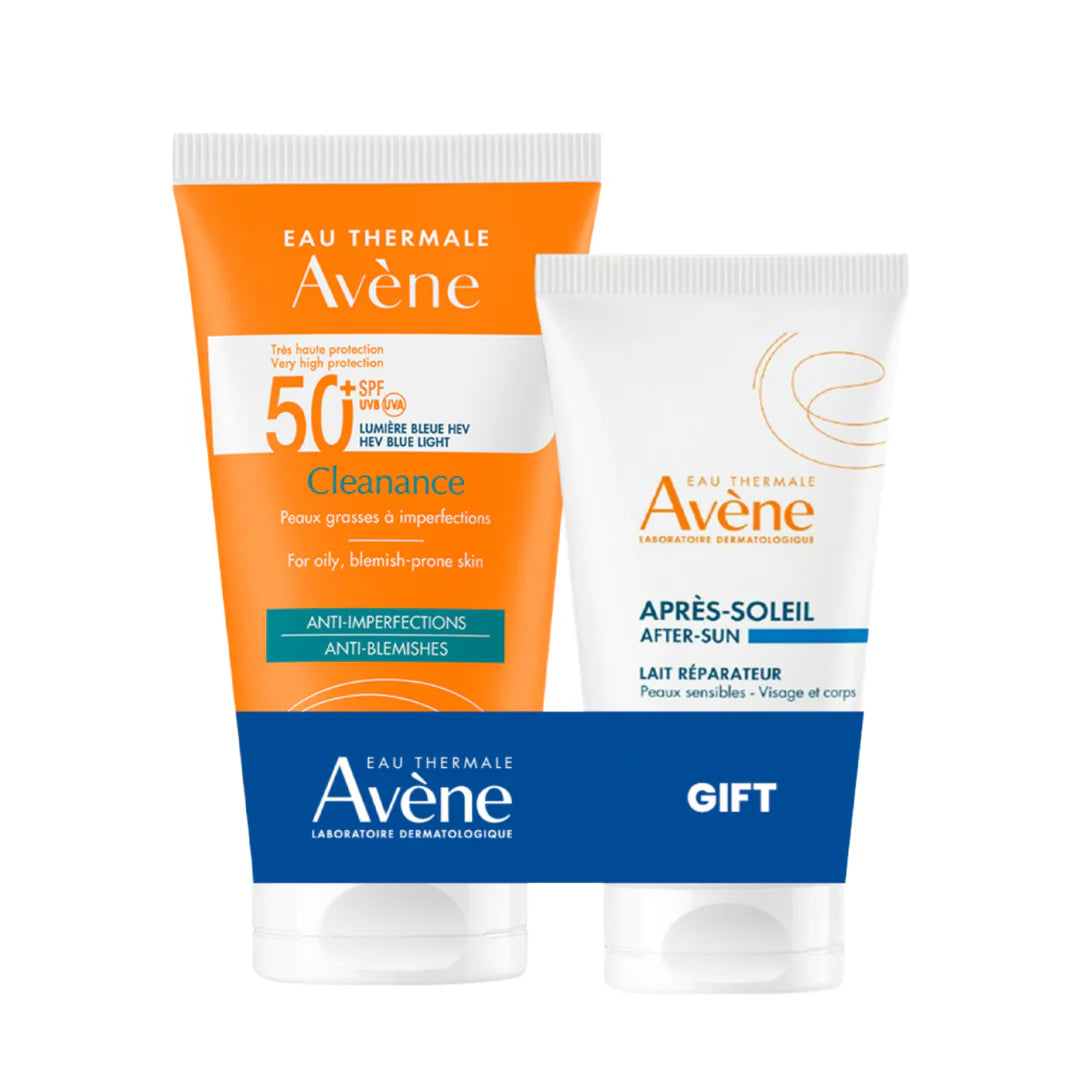 Avene Cleanance Sunscreen SPF 50+ Buy 1 Get After-Sun 50Ml FREE