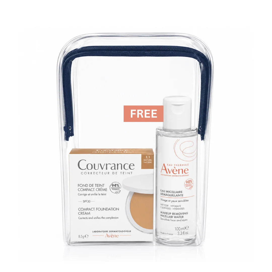 Avene Couvrance 1.2 Sable COmpact Powder Buy 1 Get 1 Micellar Water 100mL FREE