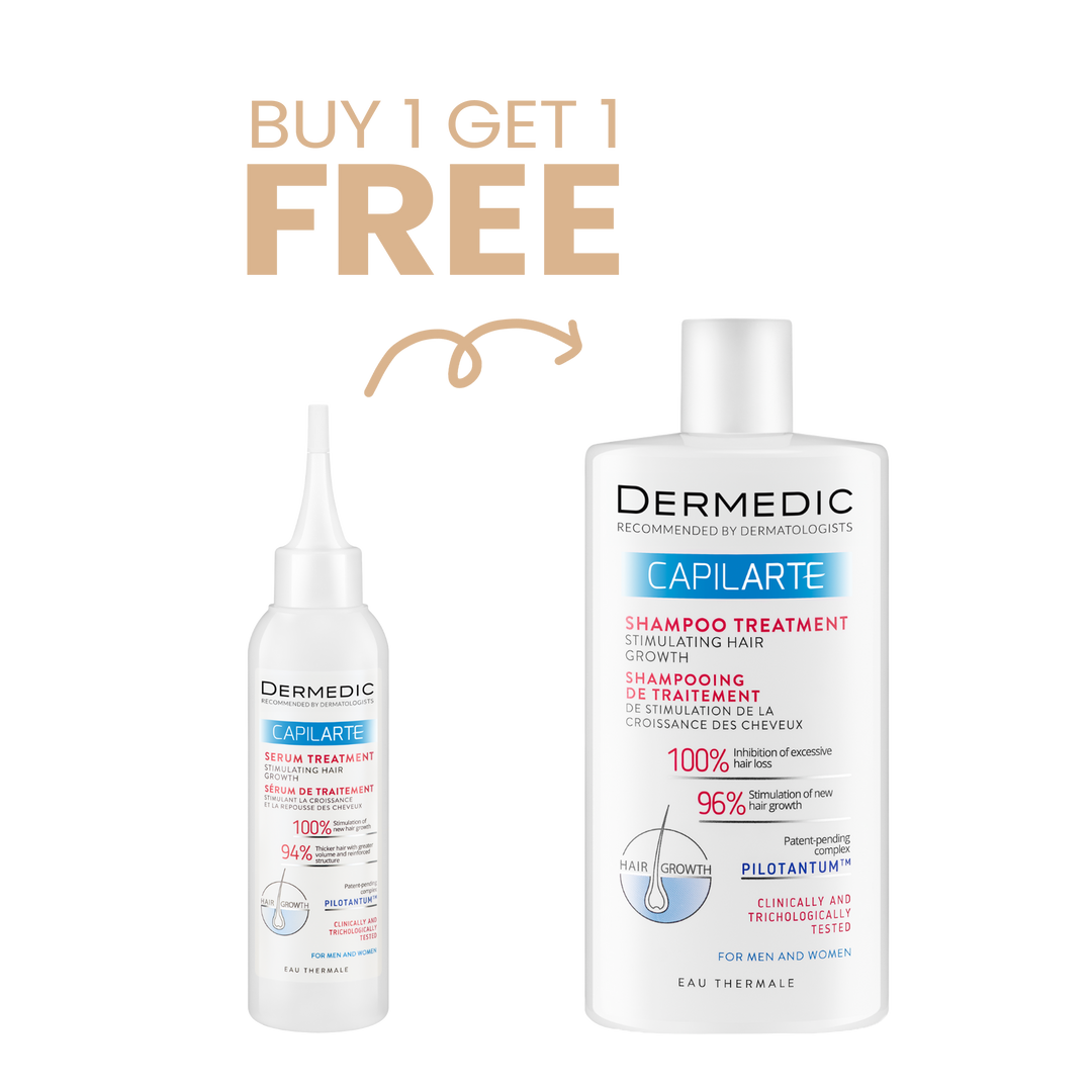 Dermedic Capilarte Buy Hair Growth Stimulating Treatment Serum 150Ml Get Stimulating Shampoo 300mL FREE