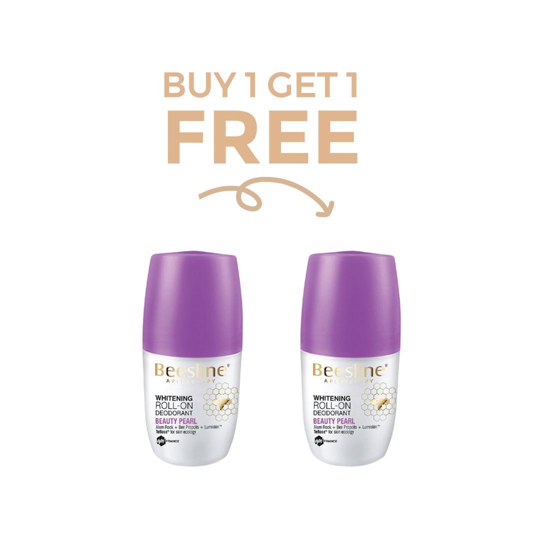 Beesline Whitening Roll-On Deodorant - Beauty Pearl 50ml BUY 1 GET 1 FREE
