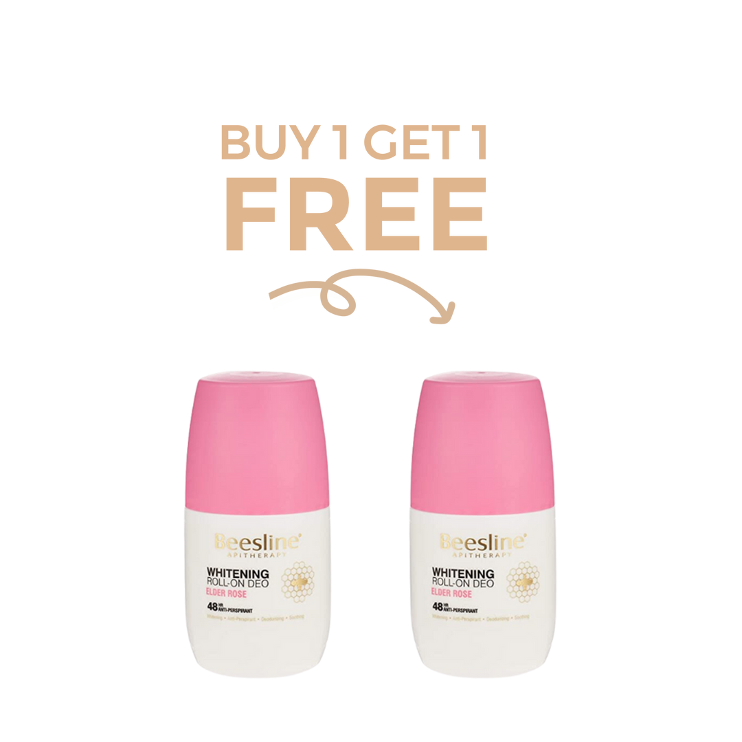 Beesline Whitening Roll-On Deodorant - Elder Rose 50ml BUY 1 GET 1 FREE