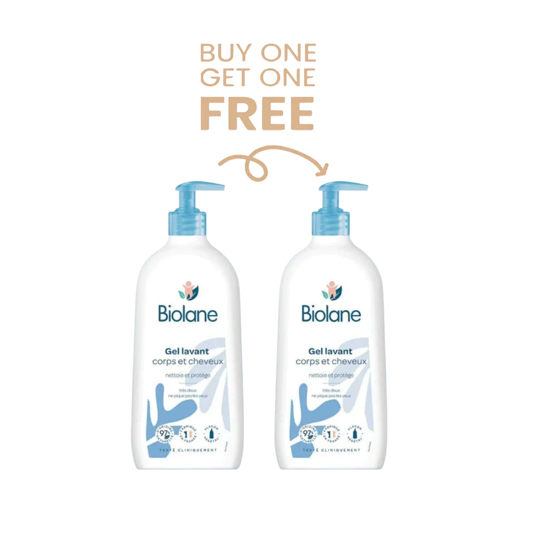 Biolane Shampoo 2 In 1 Gel Corps Et Cheveux 750ml BUY 1 GET 1 FREE