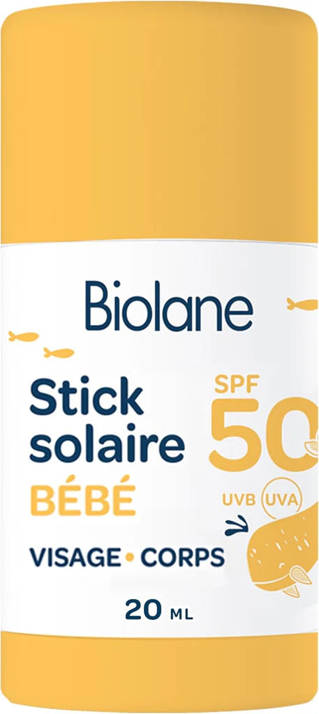 Biolane Stick Solaire Baby Sunscreen SPF50 20mL