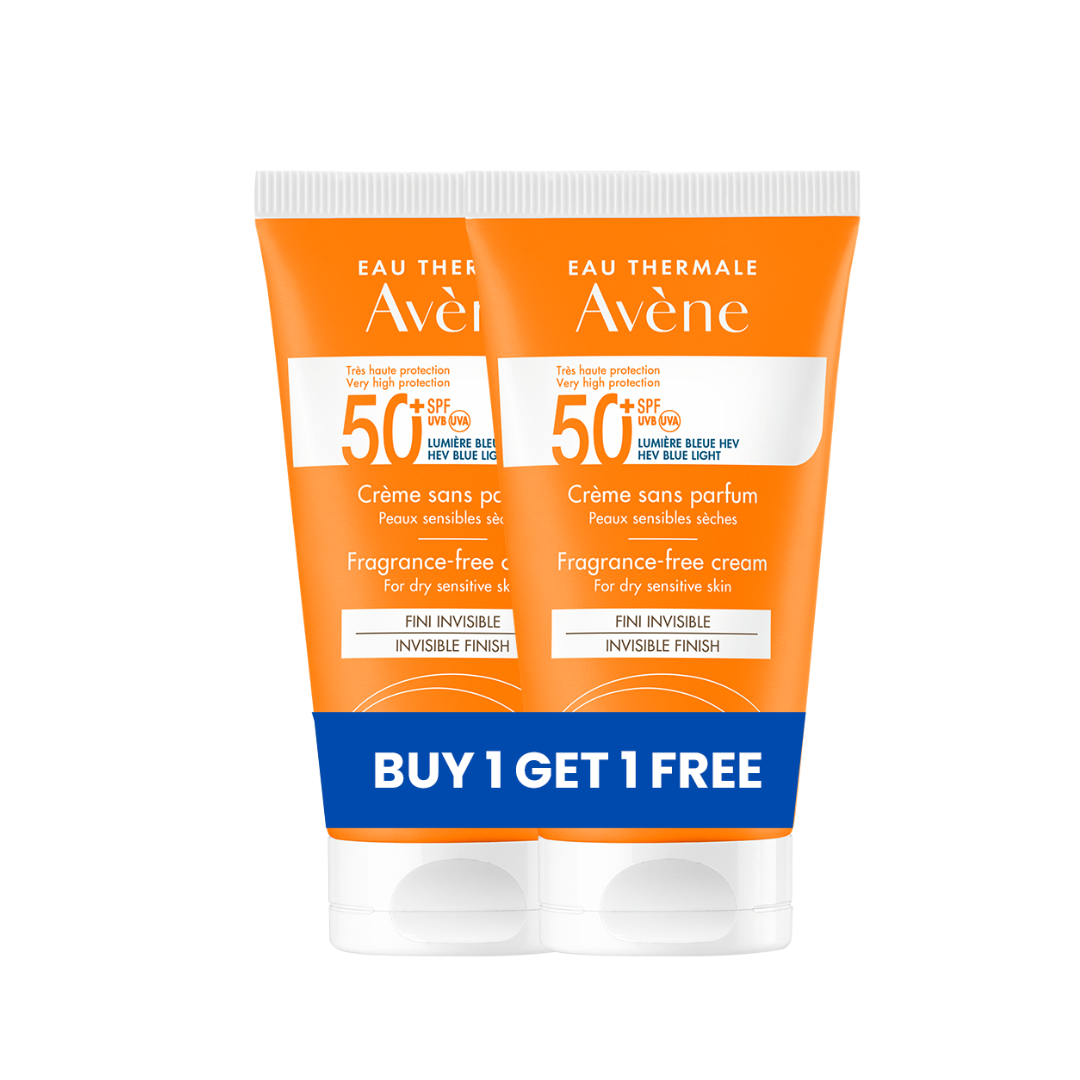 Avène Fragrance-free cream SPF50+ Sunscreen 50ml BUY 1 GET 1 FREE