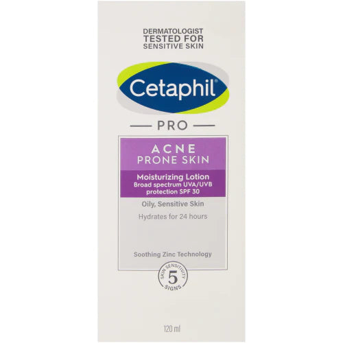 Cetaphil Pro Acne Prone Skin Moisturizing Lotion 120mL