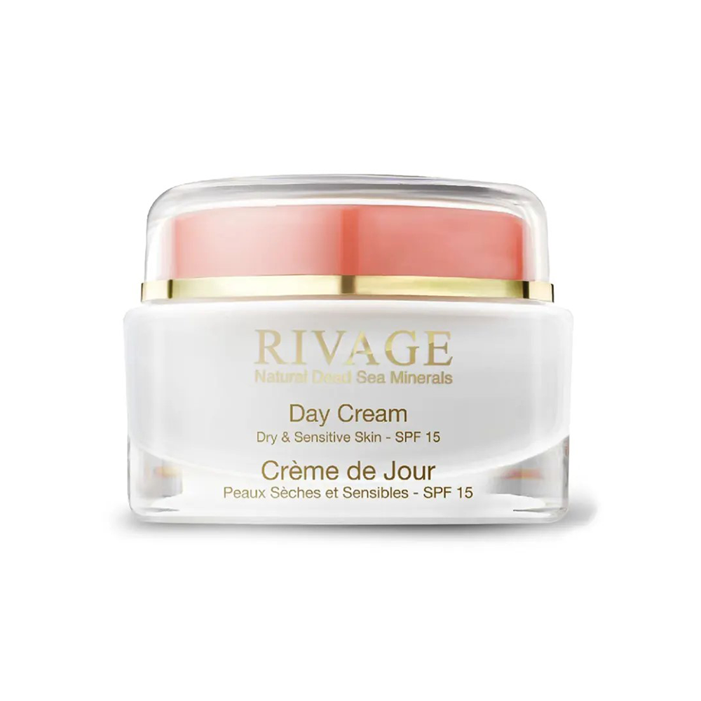 Rivage Day Cream for Dry & Sensitive Skin - SPF 15 - Jar 50 ml