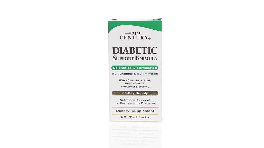 Diabetes Support Formula 21st Century 90 Tablets