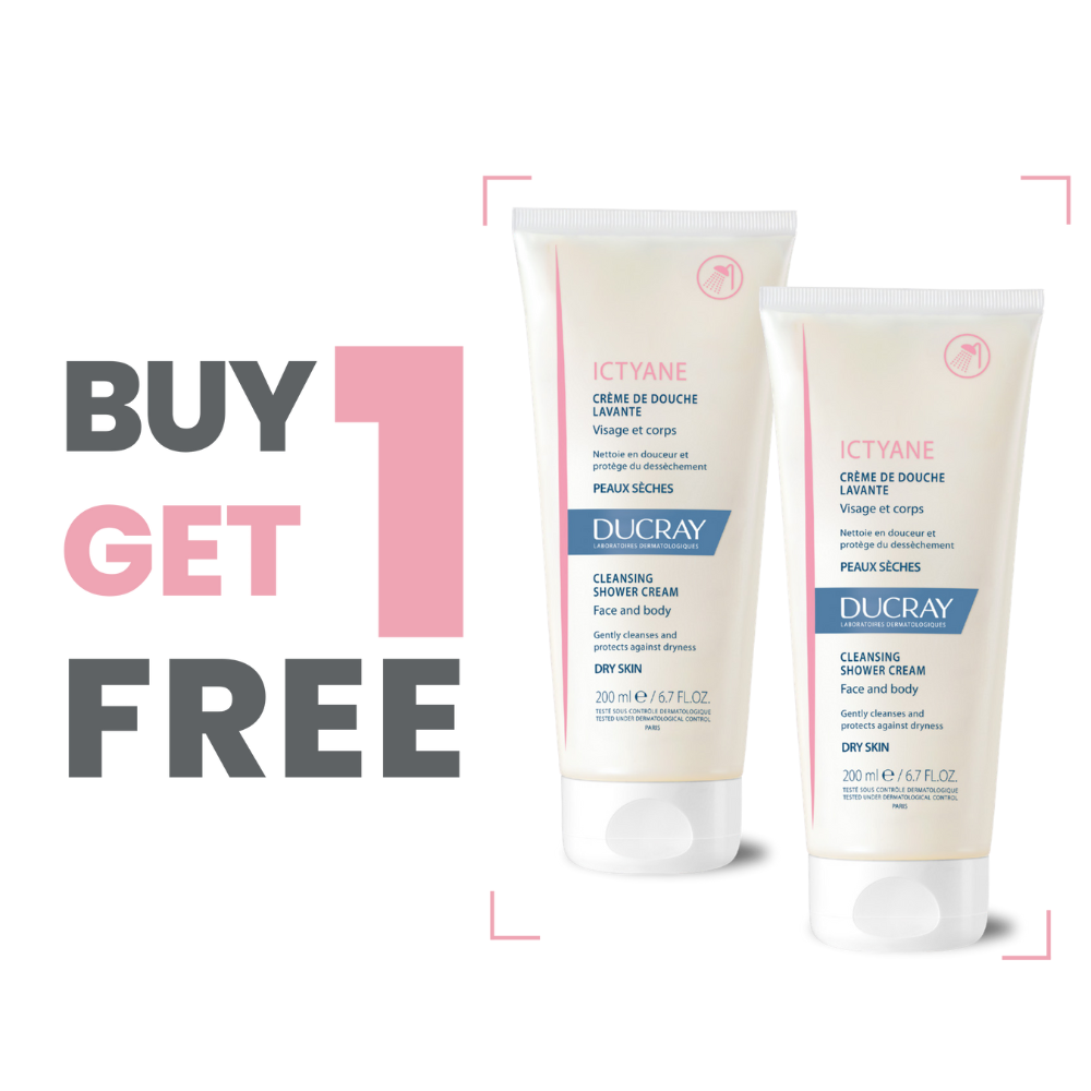 Ducray Ictyane Anti Dryness Cleansing Cream Buy 1 Get 1