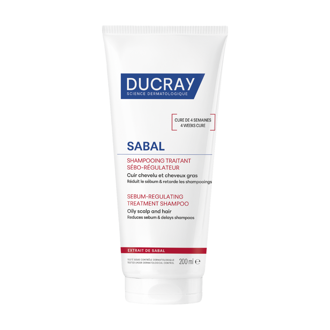 Ducray Sabal Sebum-Regulating Treatment Shampoo For Oily Hair 200mL