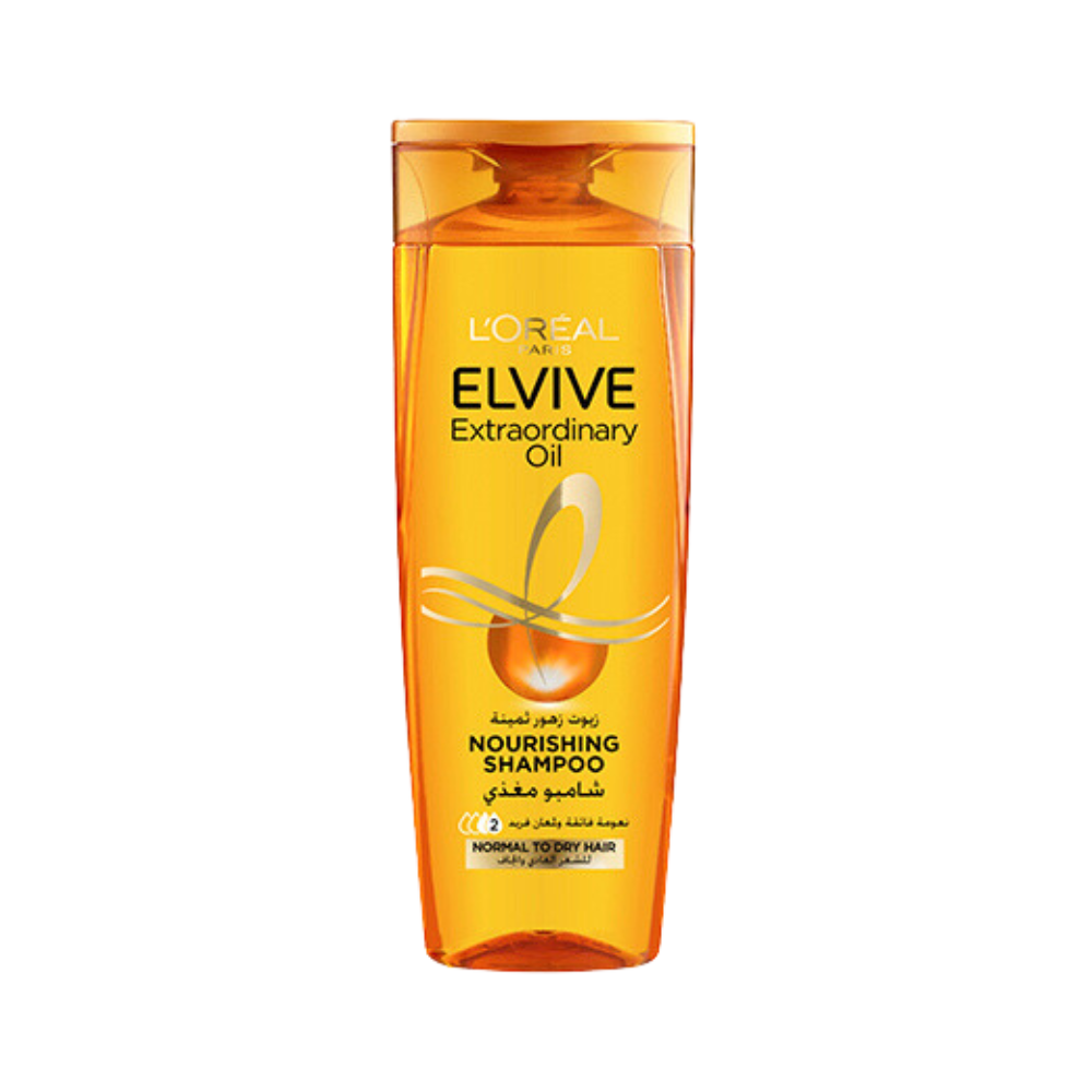 Elvive Extraordinary Oil Shampoo Normal To Dry Hair 400 Ml