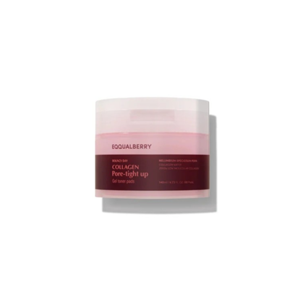 Eqqualberry Collagen Pore-Tight Up Gel Toner Pads