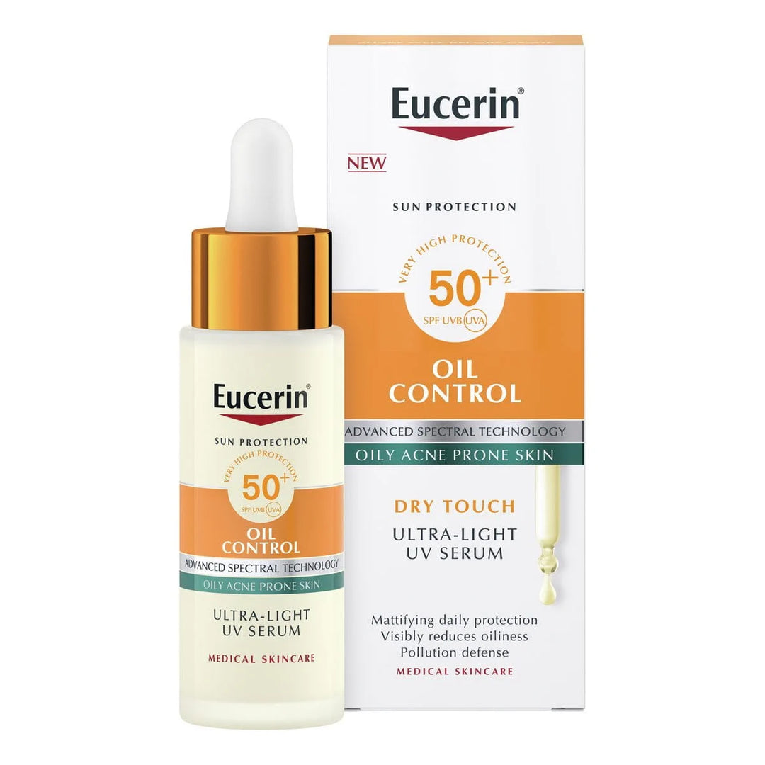 Eucerin Oil Control Dry Touch Ultra Light UV Serum SPF50+ 30mL
