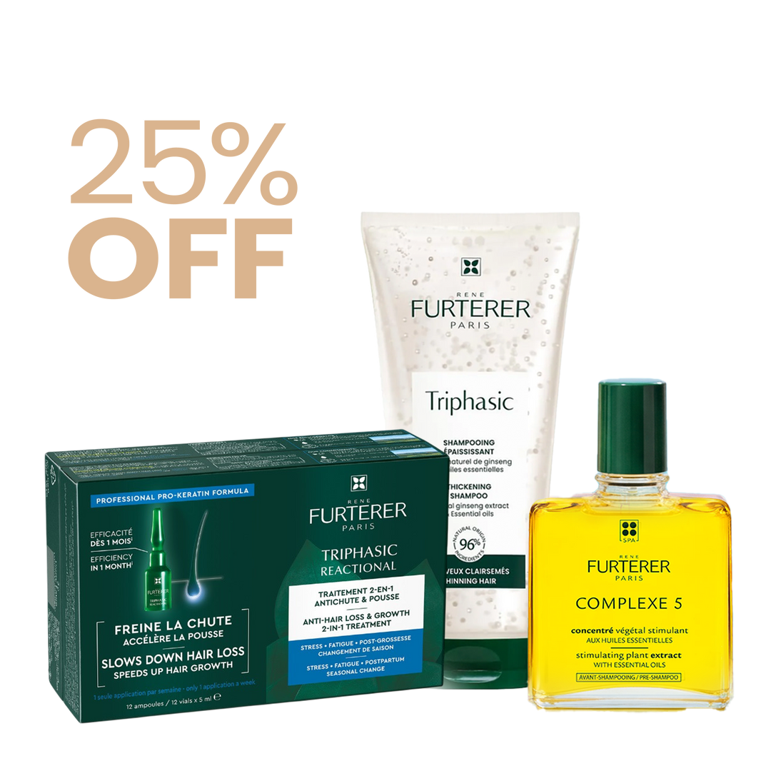 René Furterer Triphasic Hair Loss Bundle Get 25% OFF