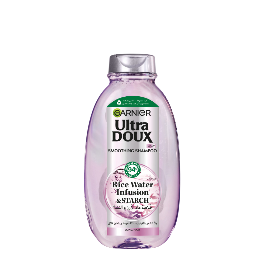 Garnier Ultra Doux Rice Water Infusion & Starch Shampoo 400Ml