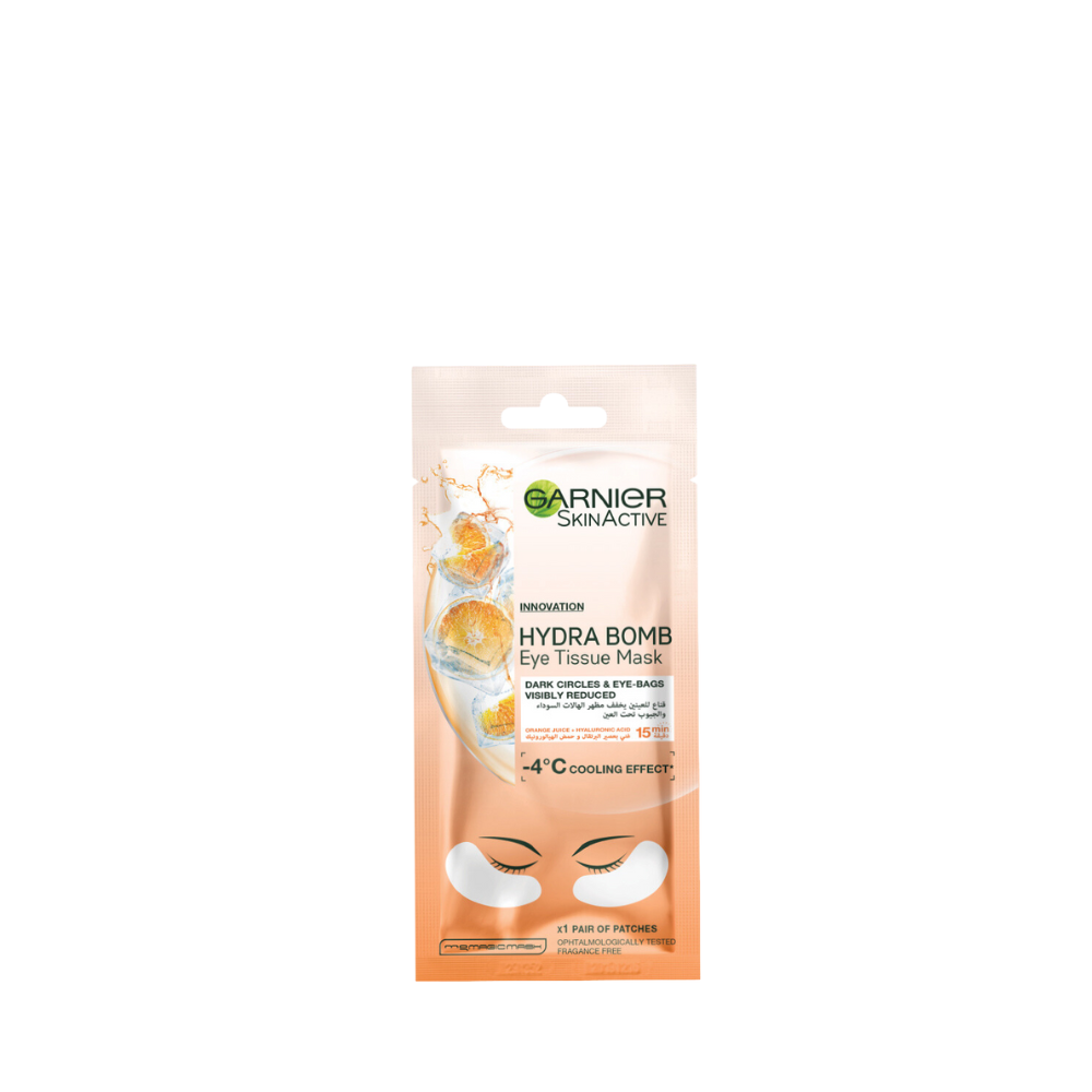 Garnier Eye Sheet Mask Hyaluronic Acid And Vitamin C