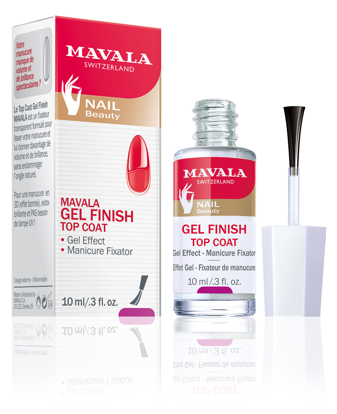 Mavala Gel Finish Top Coat 10Ml