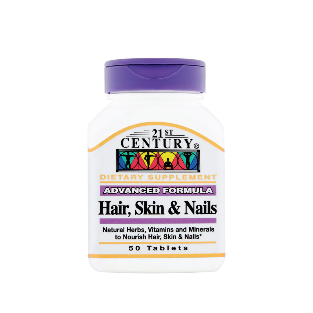 Hair Skin & Nails 21st Century 50 Caplets