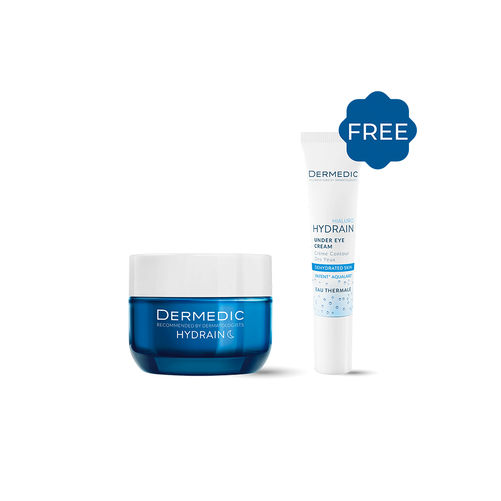Dermedic Hydrain Buy Hydrain Night Cream Get Eye Contour For Free