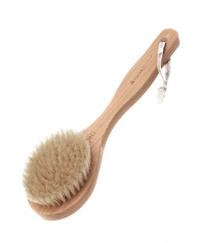 Hydrea London Classic Dry and Wet Body Brush with Short Handle